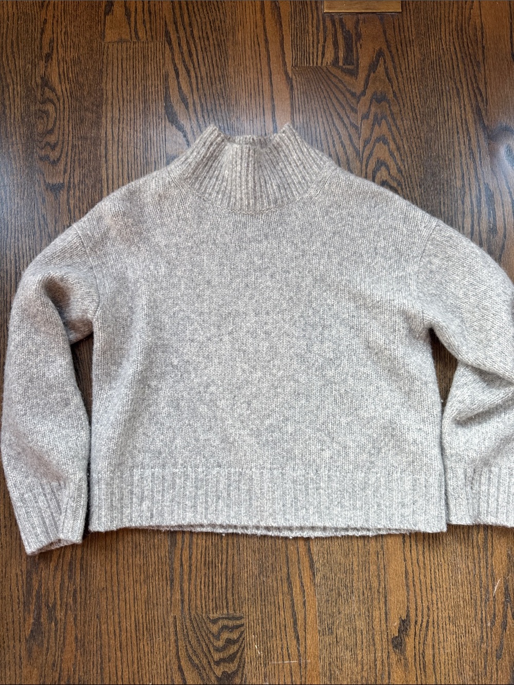 Everlane Merino Wool & Alpaca Women's Mock Neck Sweater